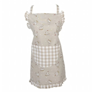 Kinder-Küchenschürze "Hühner"  - aus Baumwolle von Clayre & Eef